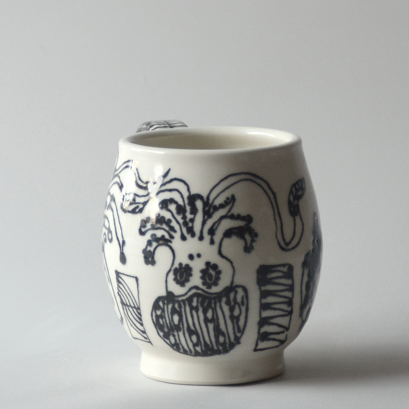 Abstract Sea Creature Mug