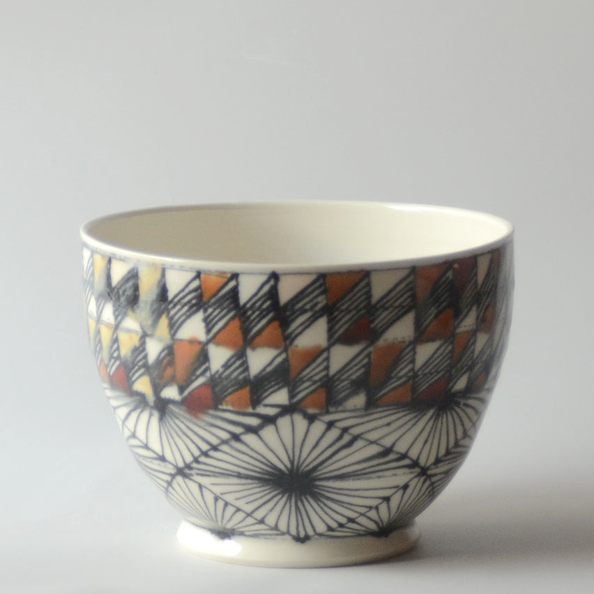 Small Mixing Bowl Warm Browns