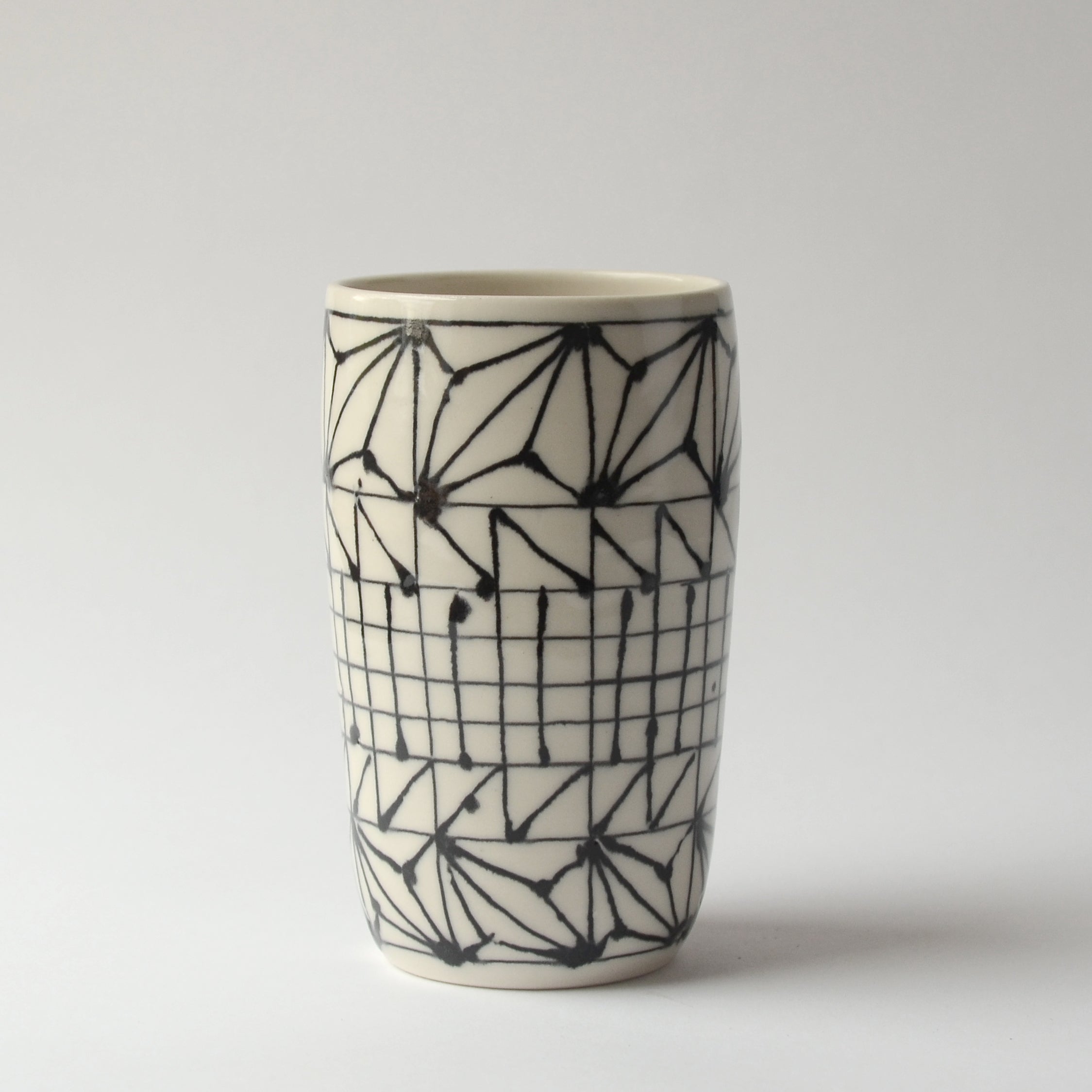 Angle Glaze Tumbler