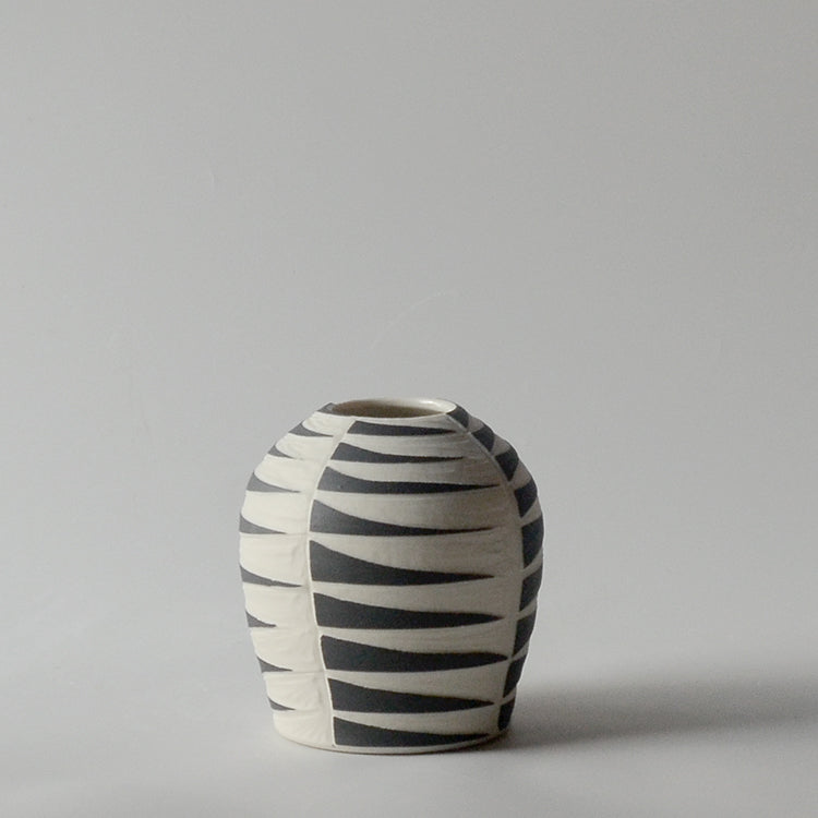 Wide Triangle Bud Vase