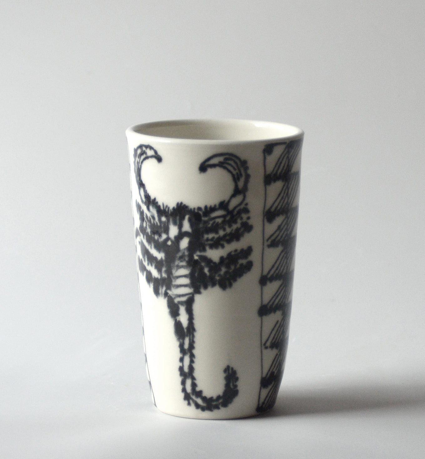 Scorpion Rose Tumbler