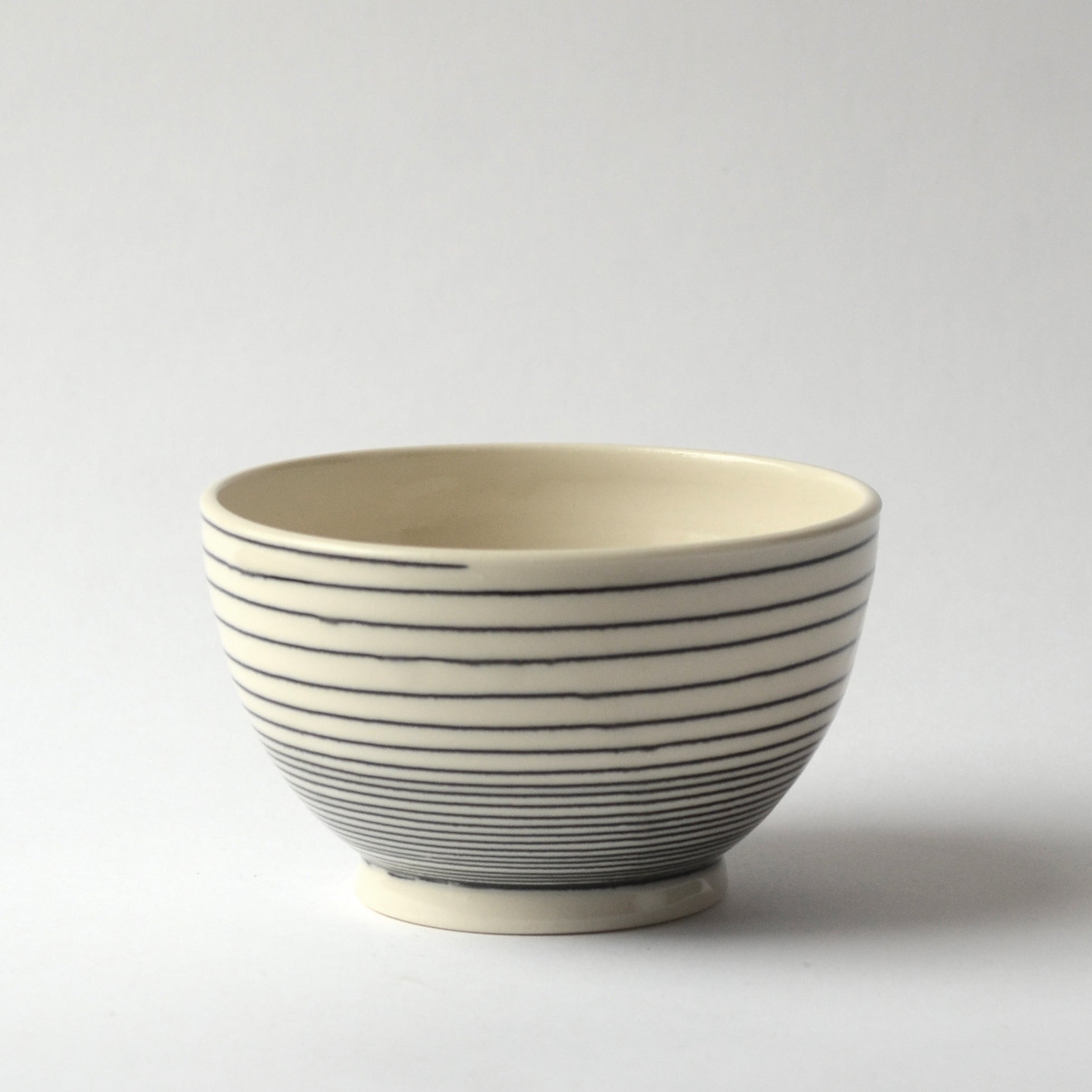 Striped Cereal Bowl
