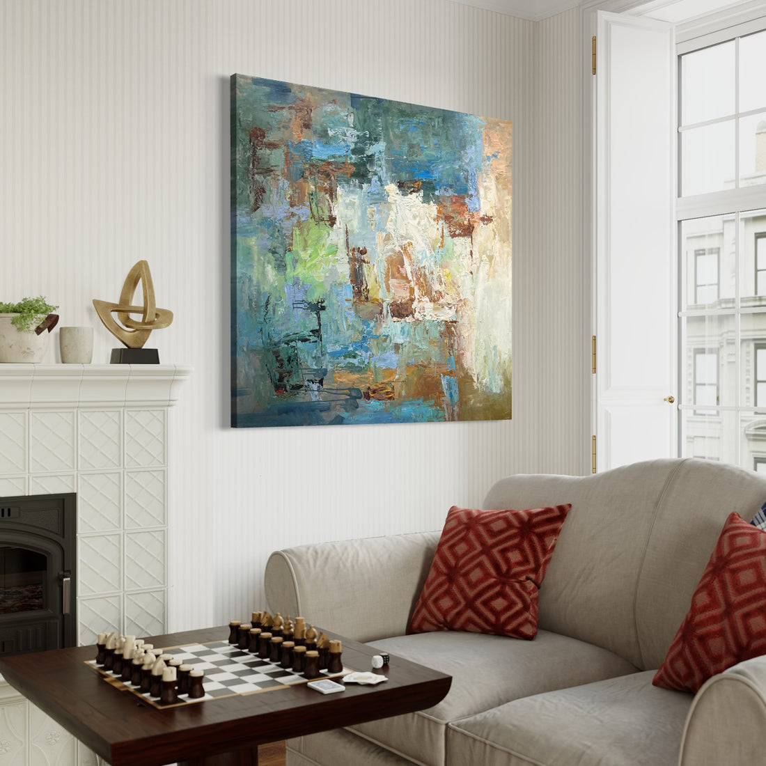 Compact Abstract Wall Art