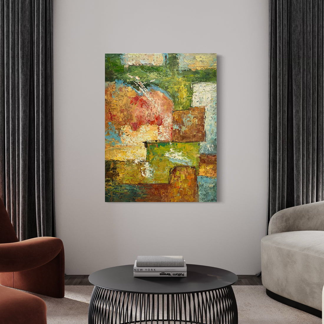 Classic Abstract Canvas Wall Art