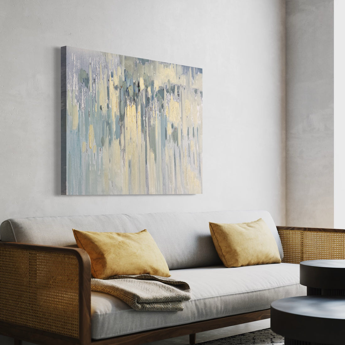 Refined Abstract Canvas Wall Art