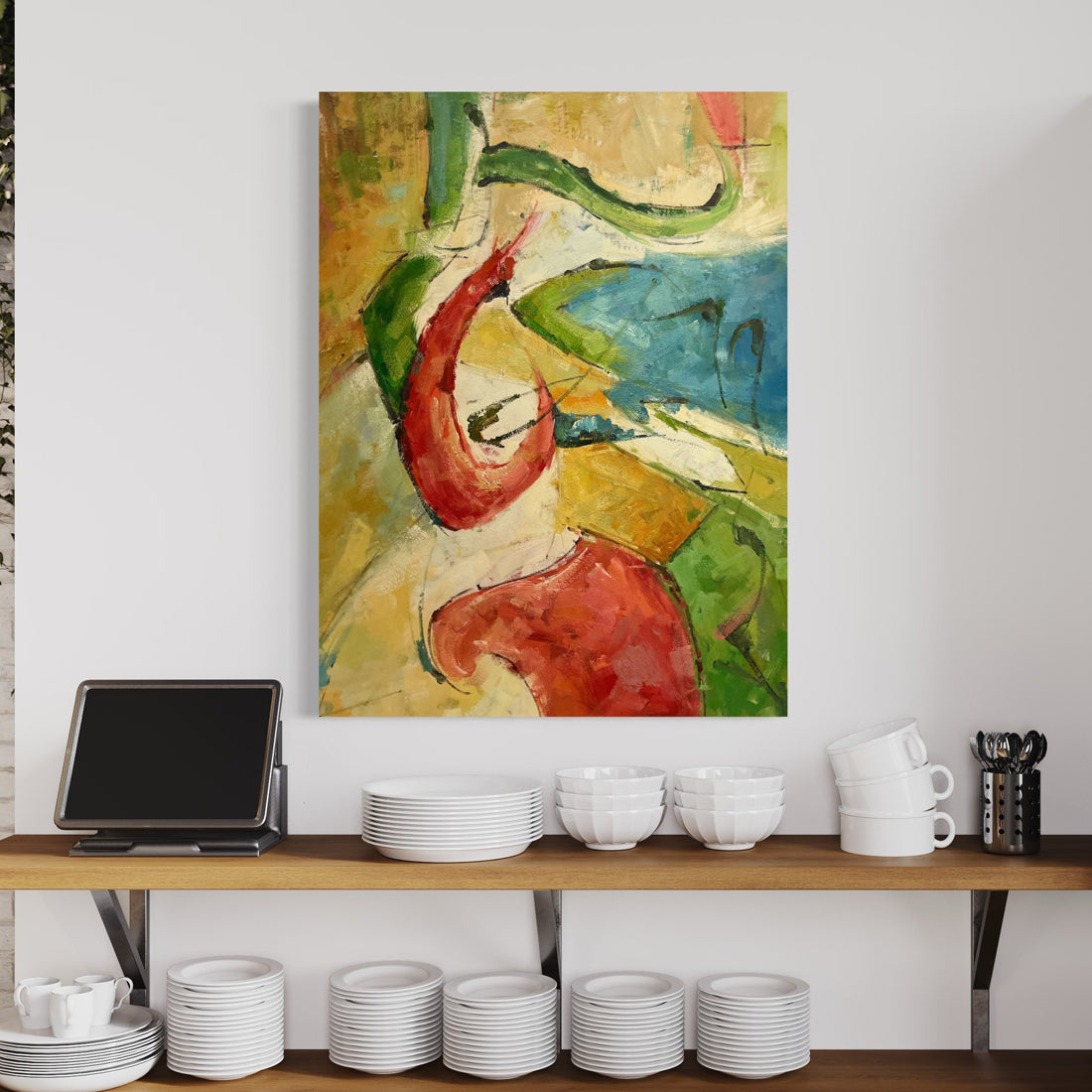 Classic Abstract Canvas Artwork