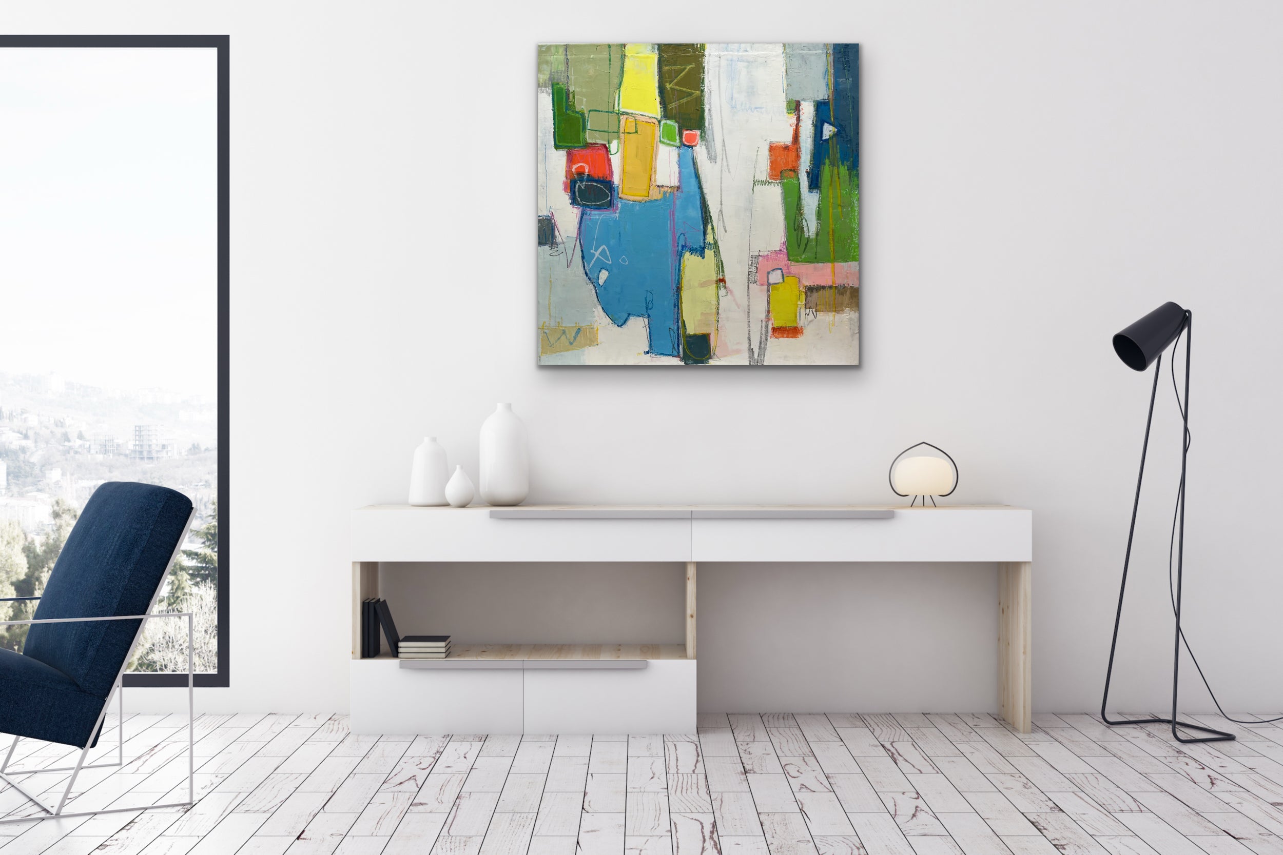 Essential Abstract Canvas Painting