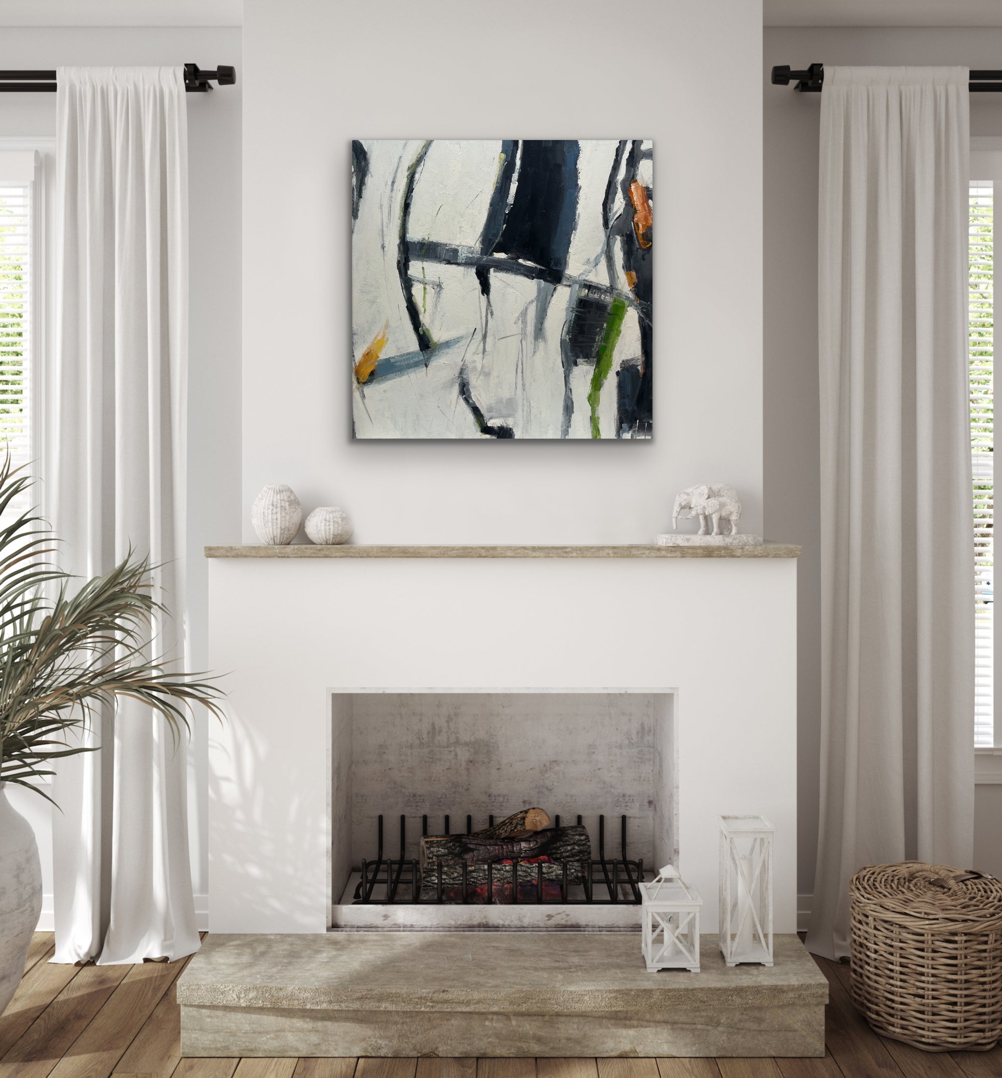 Durable Contemporary Abstract Wall Art