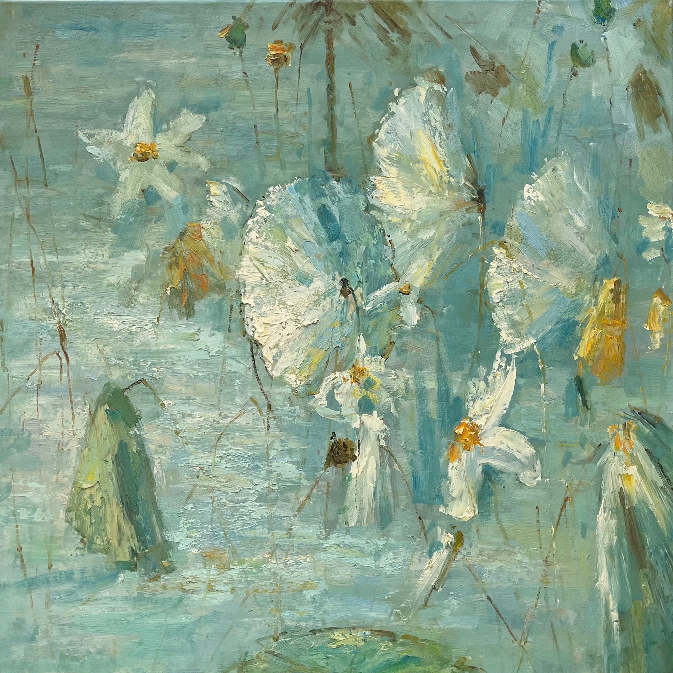 Classic Impressionistic Floral Painting