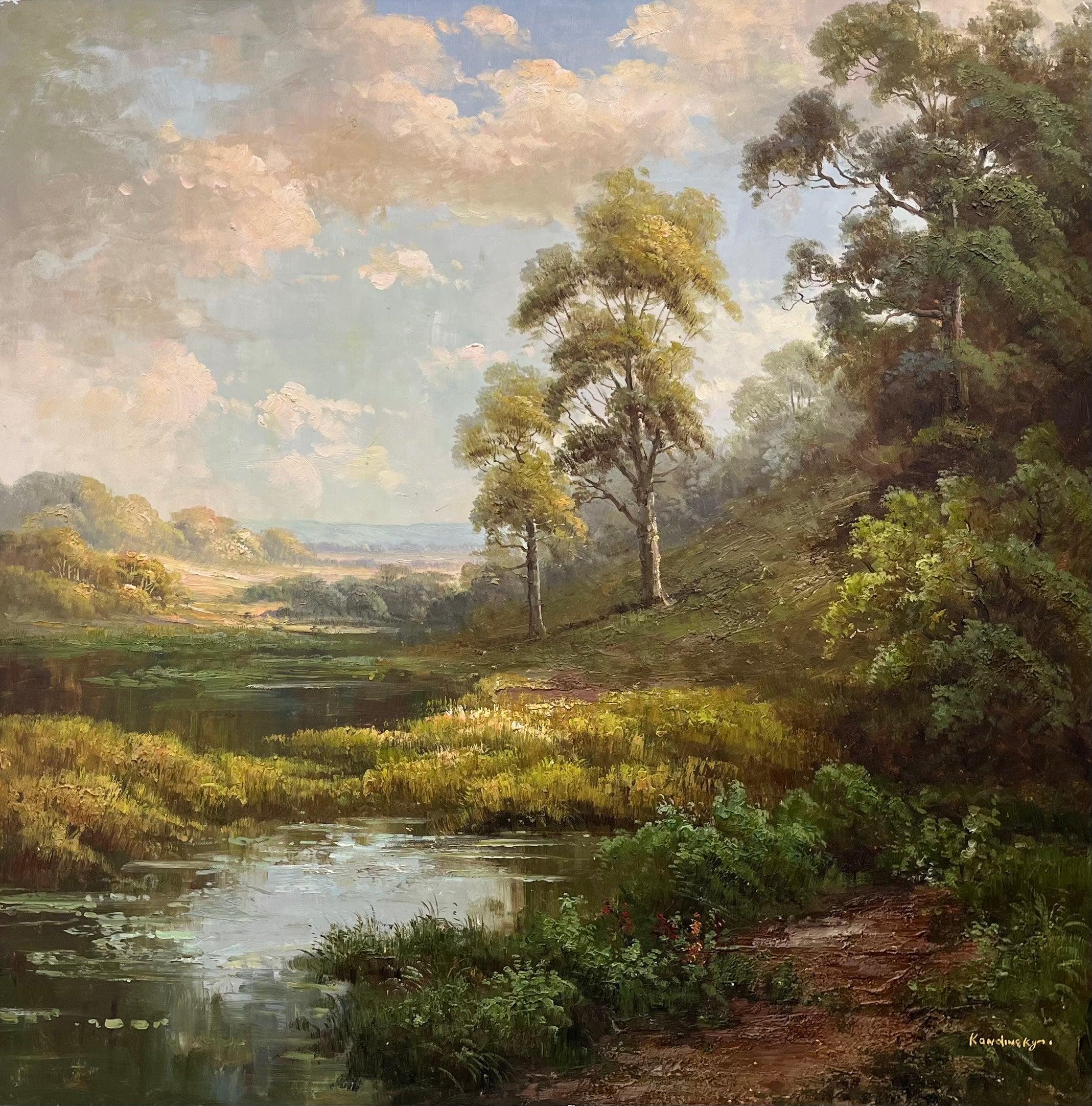 Stylish Landscape Oil Painting