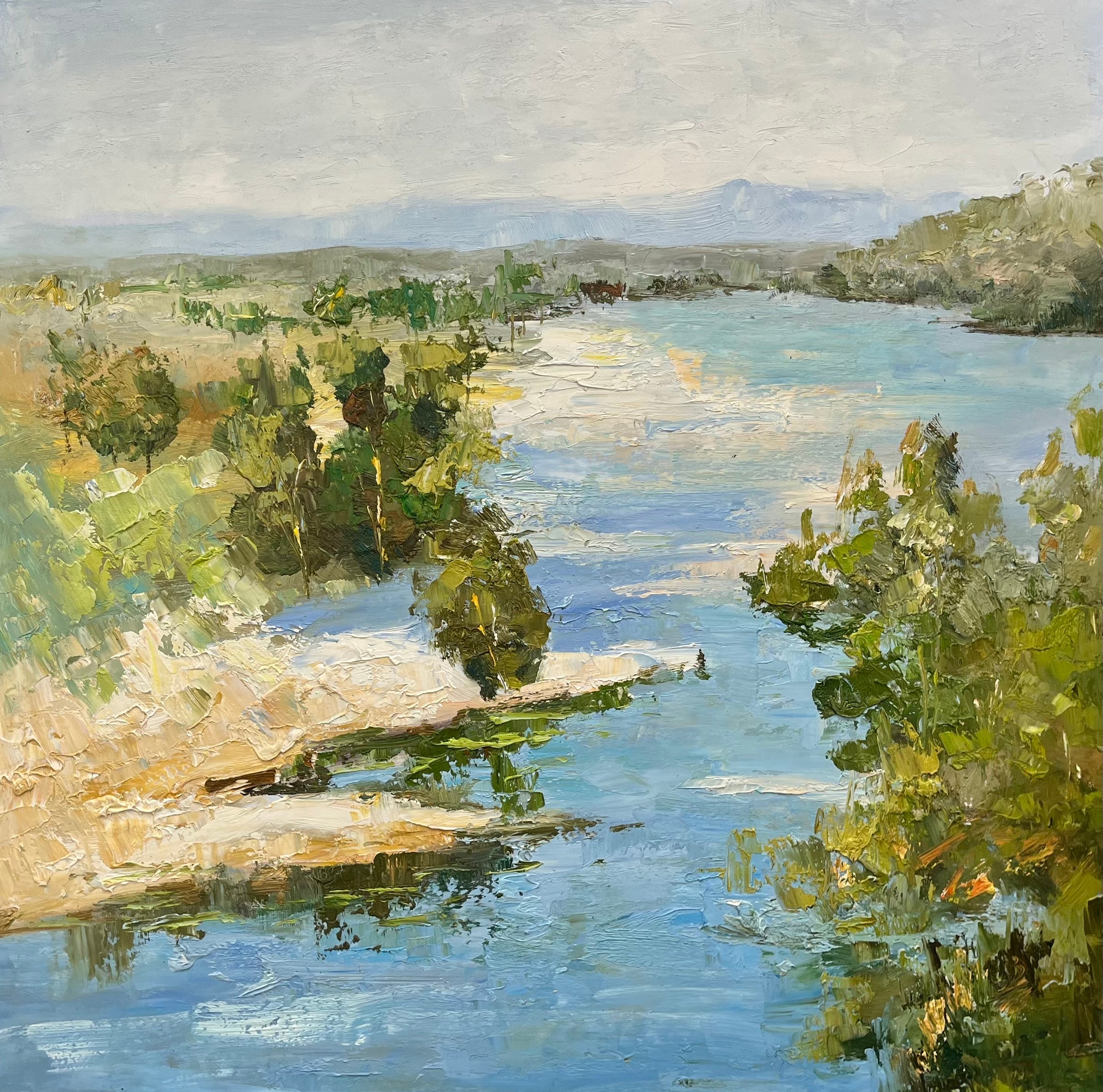 Refined Landscape Oil Painting