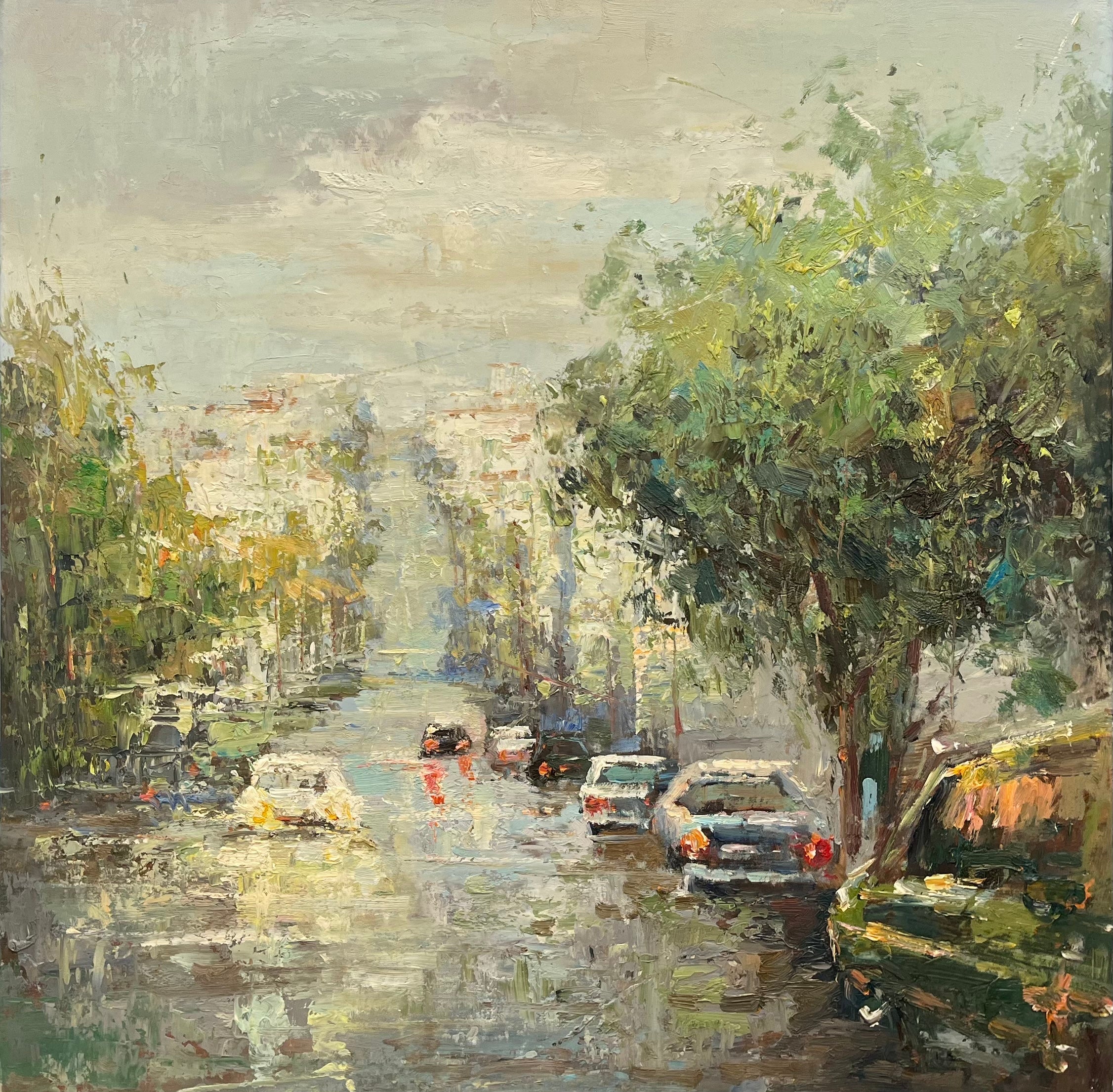 Classic Impressionistic Oil Painting