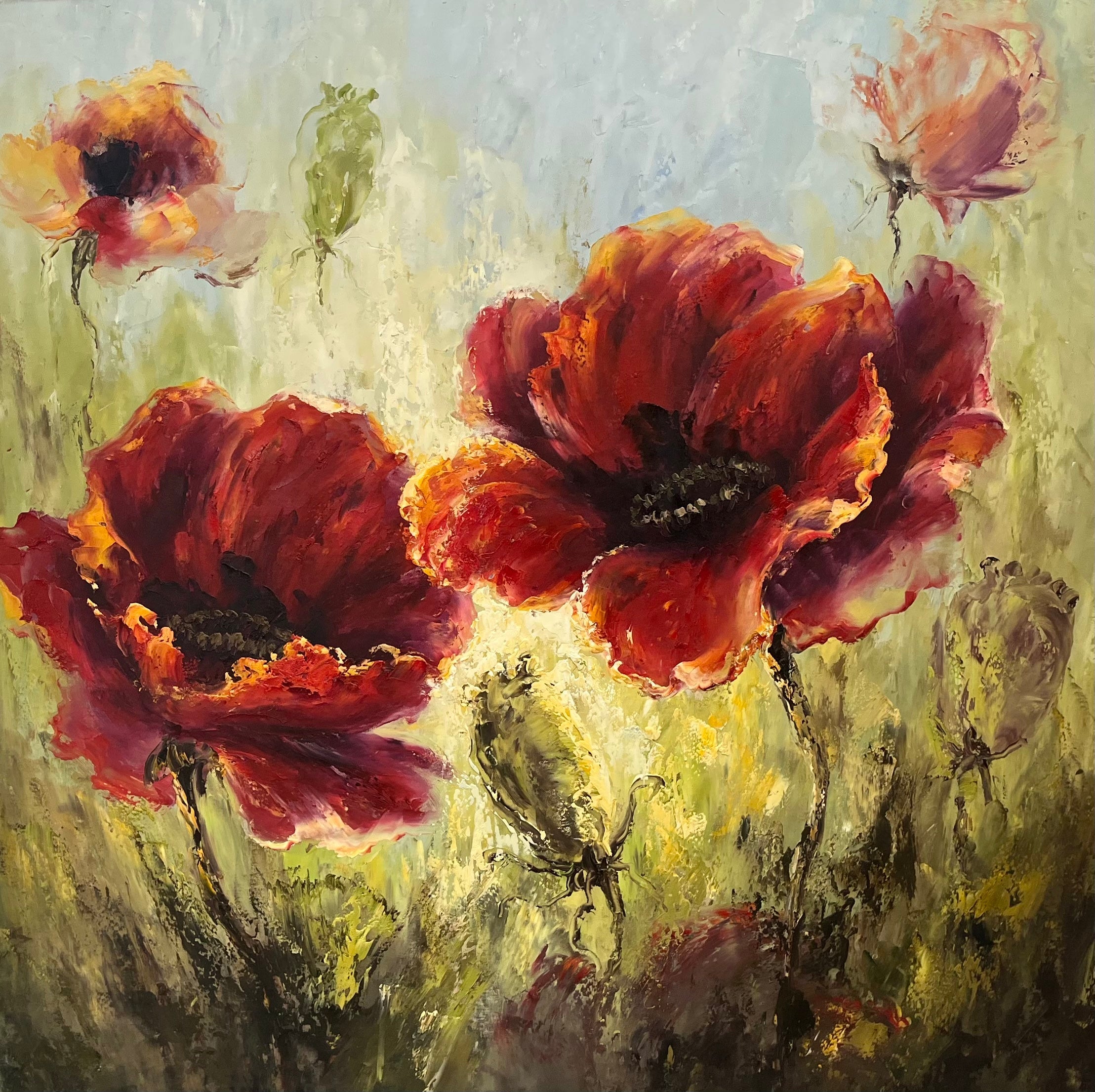Premium Floral Fine Art Painting