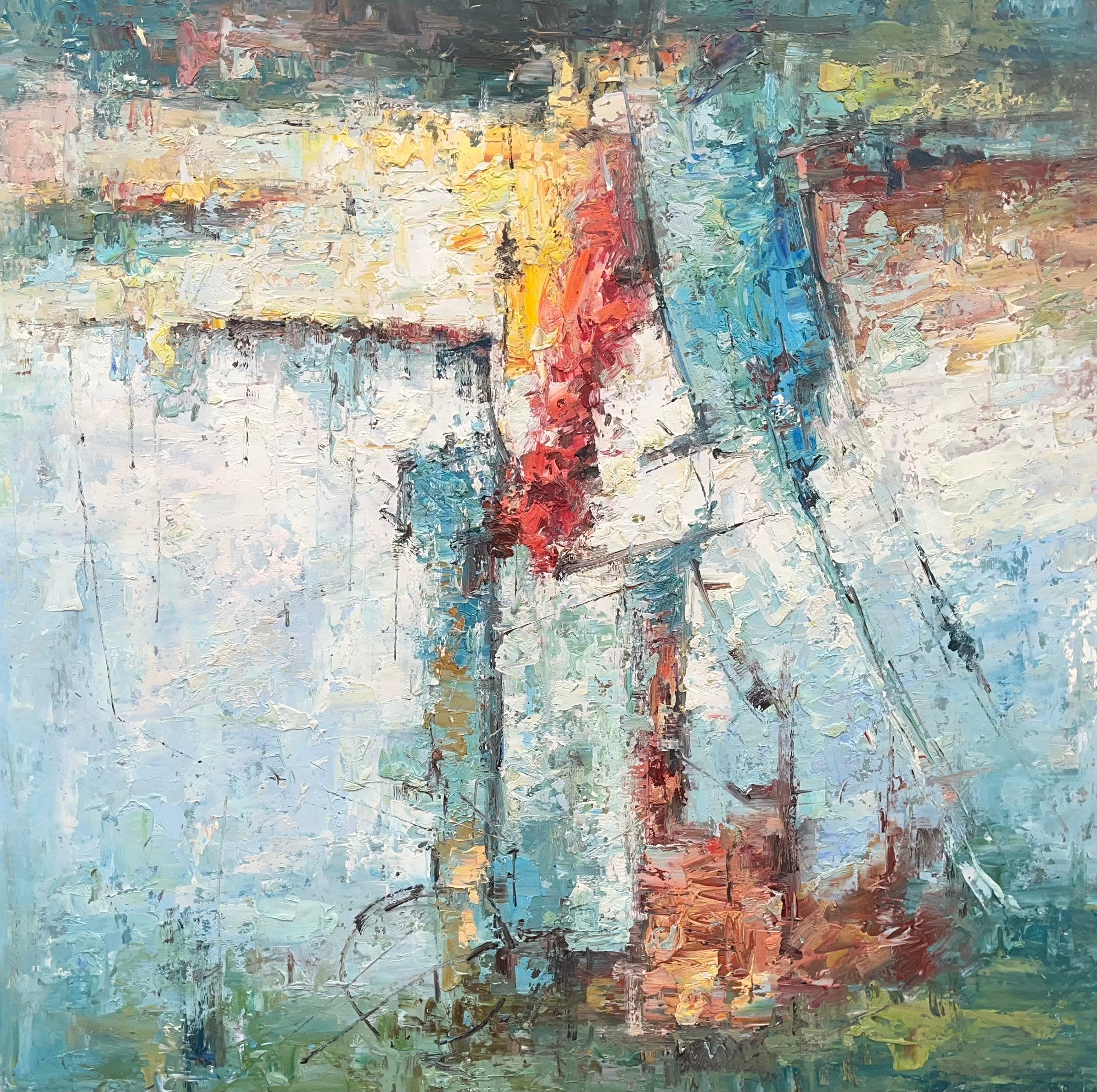 Modern Abstract Oil Painting