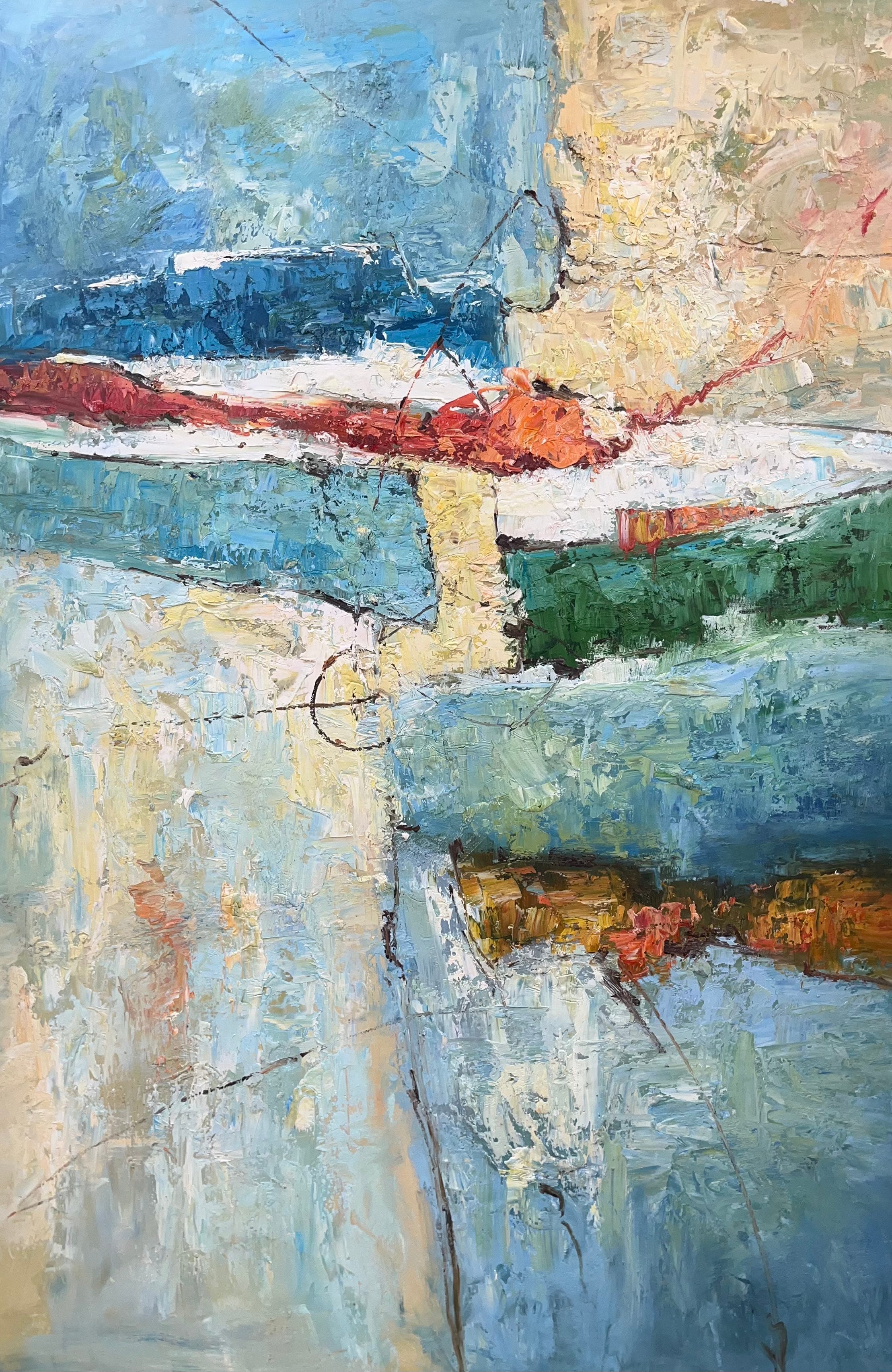 Classic Abstract Fine Art Painting