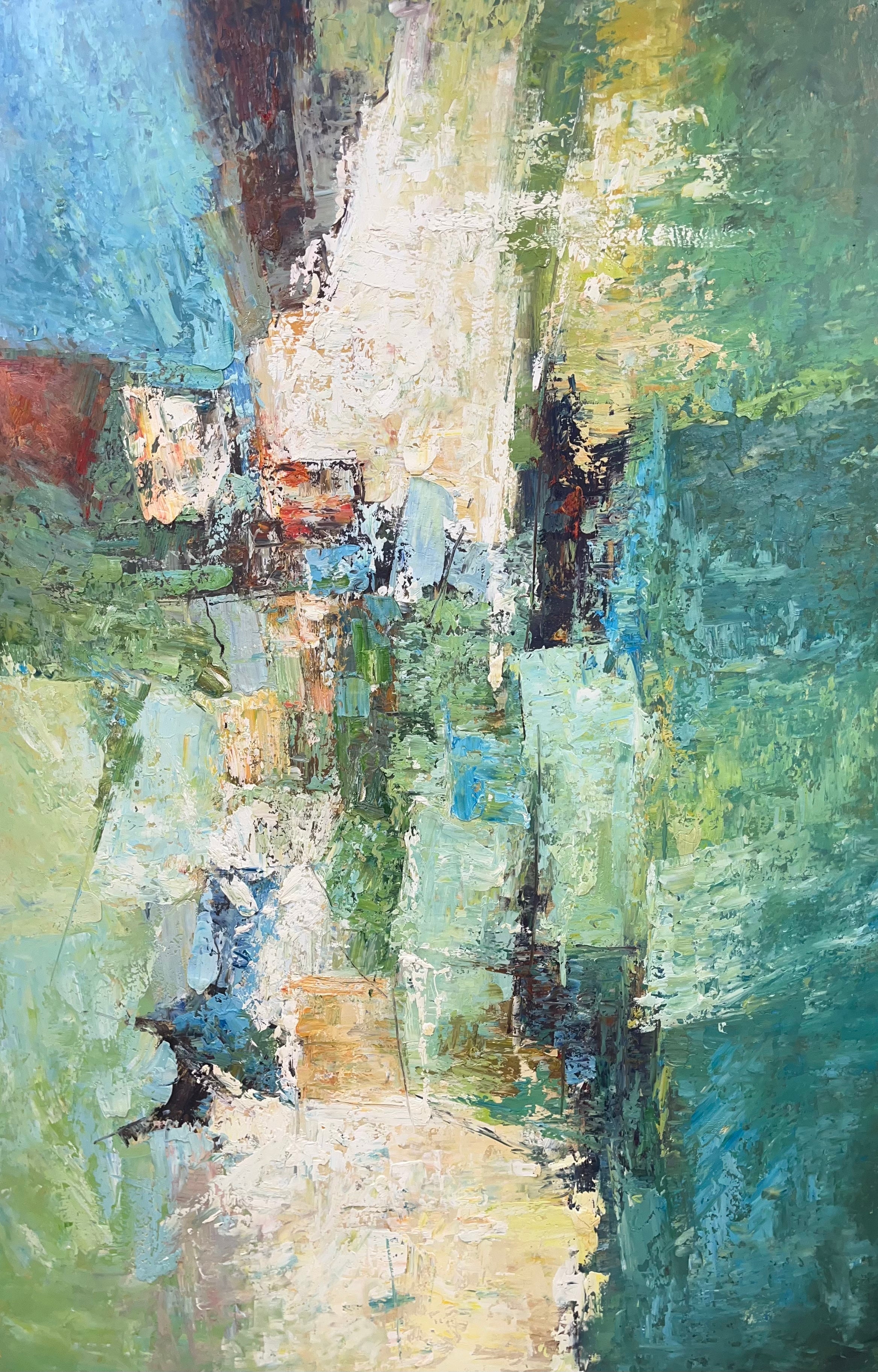 Premium Abstract Art Painting