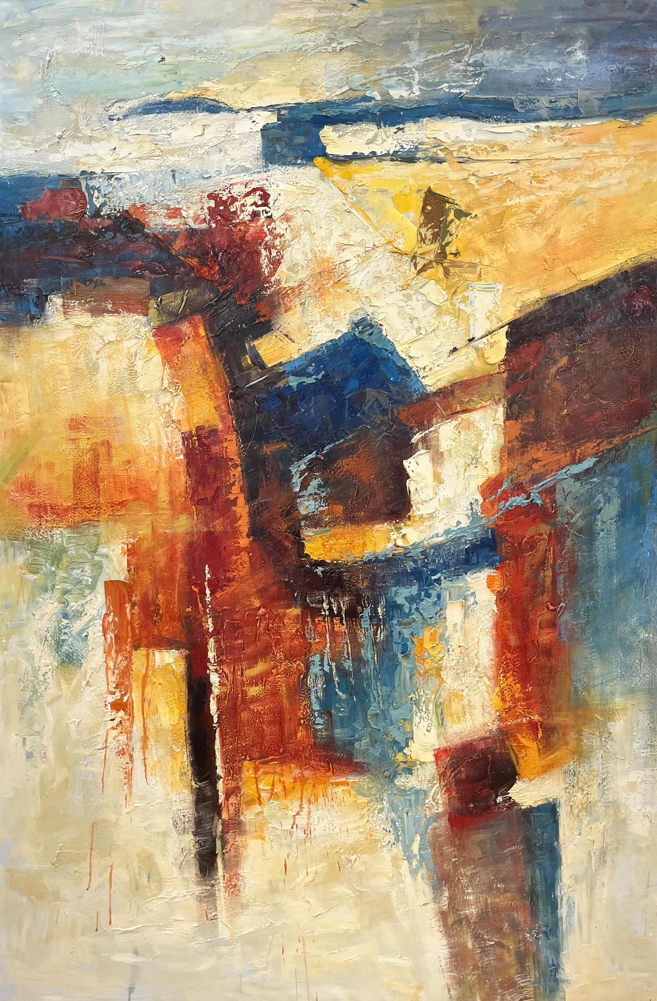Durable Abstract Oil Painting
