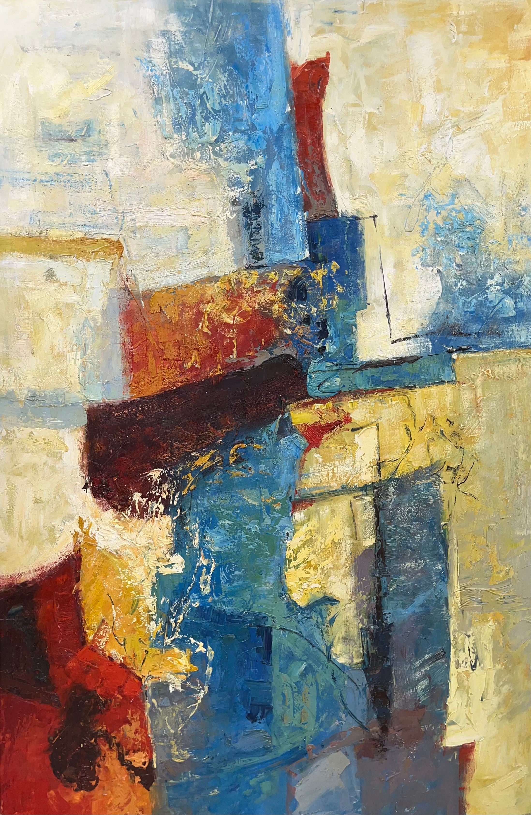 Premium Abstract Fine Art Painting